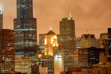 Chicago gece görünümü