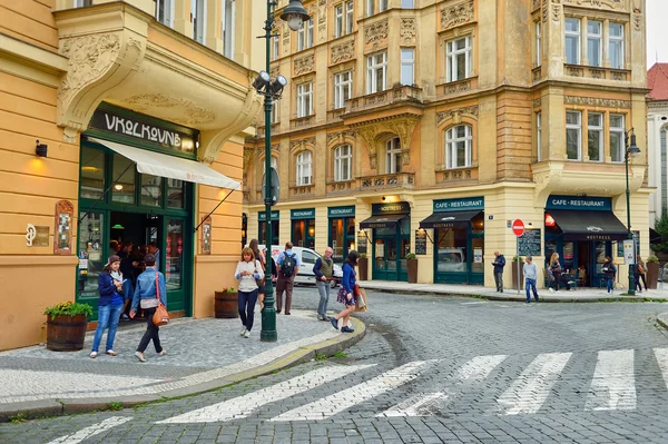 Rue de Prague pendant la journée — Photo