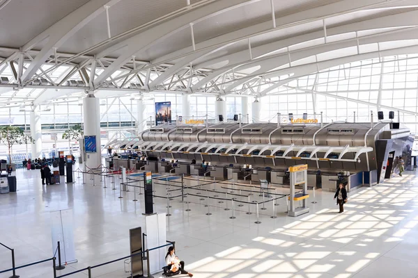 Jfk 空港の内部 — ストック写真