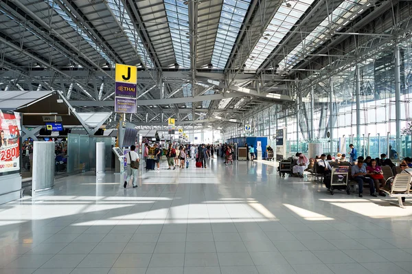 Inside of Suvarnabhumi Airport — Stock Photo, Image