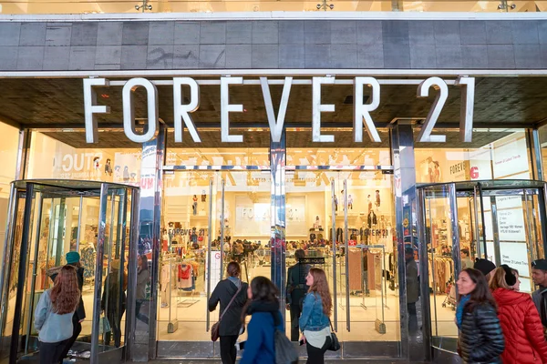 Toko Forever 21 di New York — Stok Foto