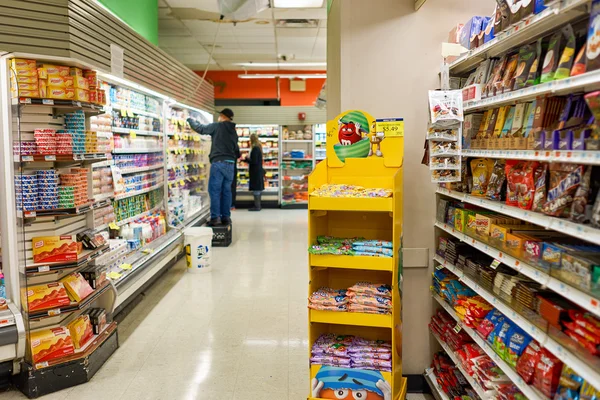 Loja de alimentos em Manhattan — Fotografia de Stock