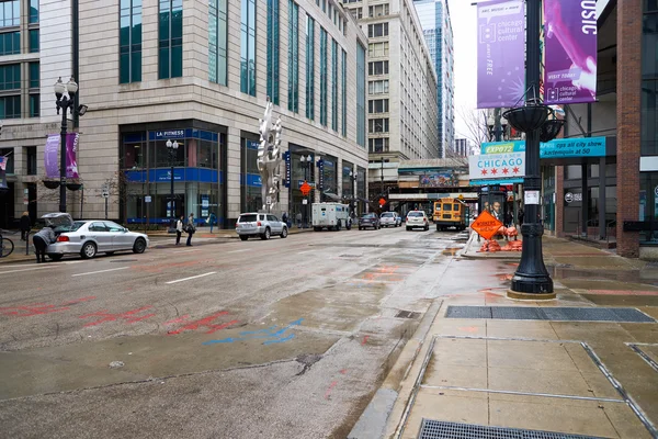 Rue de Chicago pendant la journée — Photo