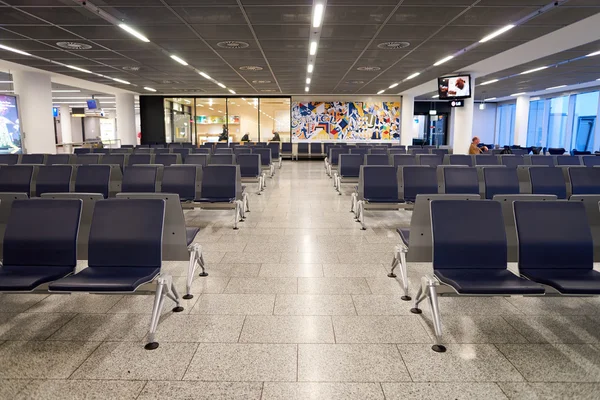 Dentro del aeropuerto de Frankfurt — Foto de Stock