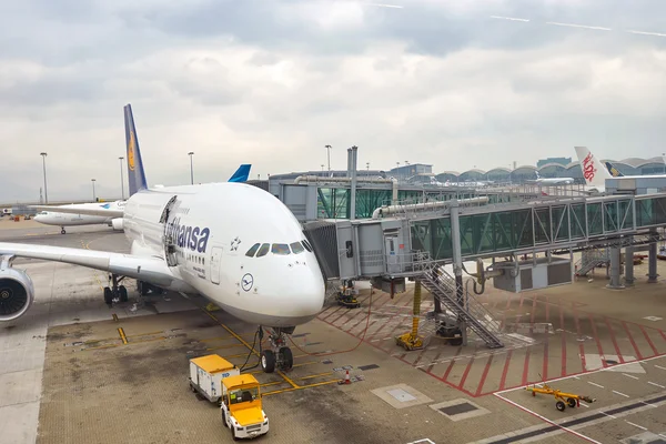 Lufthansa Airbus A380 — Φωτογραφία Αρχείου