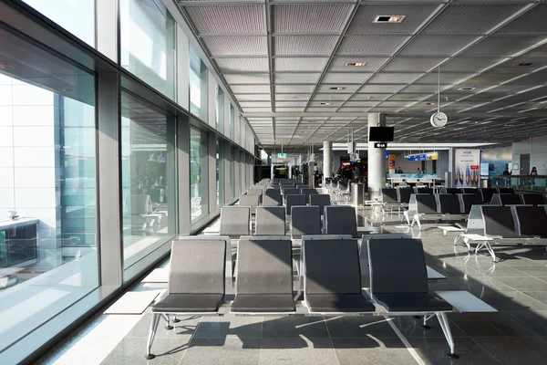 Dentro del aeropuerto de Frankfurt — Foto de Stock