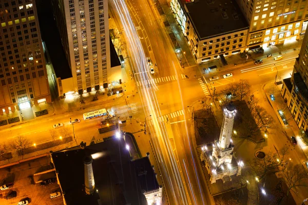 Chicago z Johna Hancocka centra. — Stock fotografie