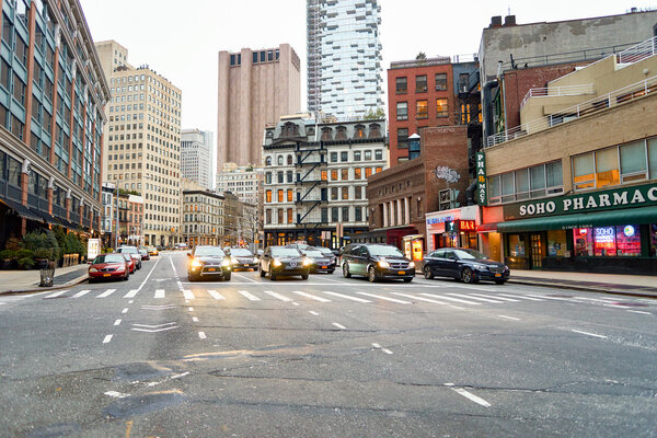 NEW YORK - CIRCA MARCH 2016: New York City at daytime. The City of New York, often called New York City or simply New York, is the most populous city in the United States