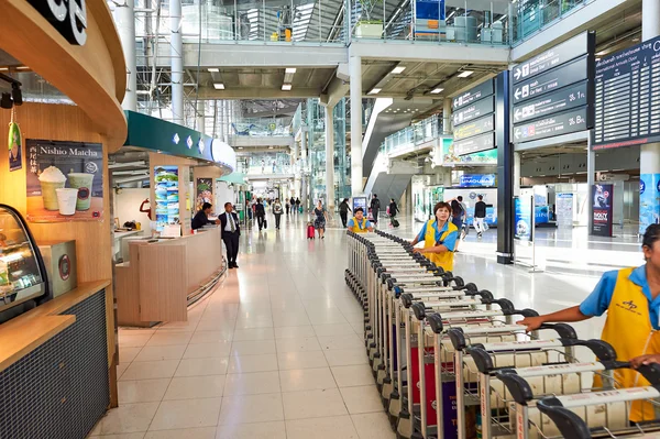 All'interno dell'aeroporto di Suvarnabhumi — Foto Stock