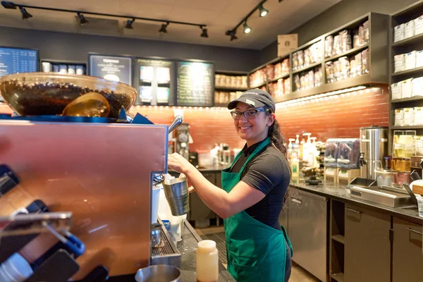 Washington en Starbucks Café — Foto de Stock