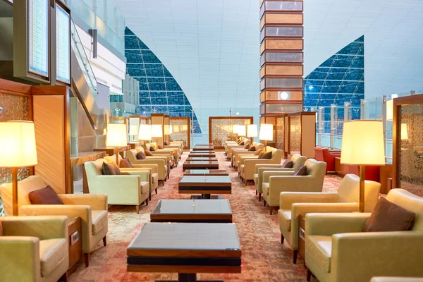 Emirate Business Class Lounge lizenzfreie Stockbilder