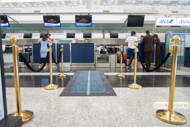 Etihad check in sayaçlarının tasarımı