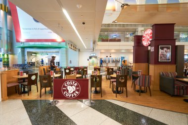 Costa Coffee Dubai Uluslararası Havaalanı'nda