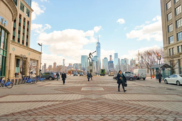 Jersey City at daytime — Stock Photo, Image