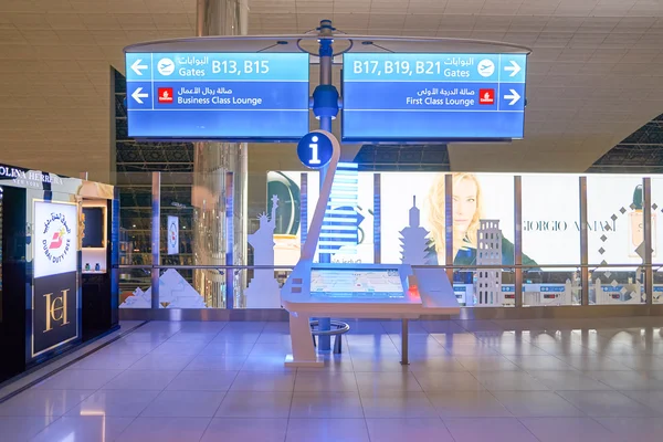 Flughafen Dubai — Stockfoto