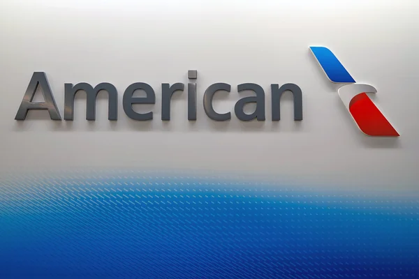 アメリカの航空会社のロゴ — ストック写真