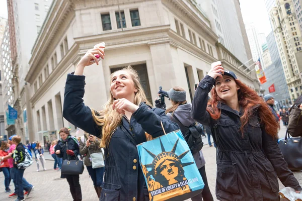 Mujer en Nueva York — Foto de Stock