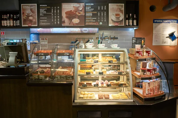 Inside of Costa Coffee — Stock Photo, Image