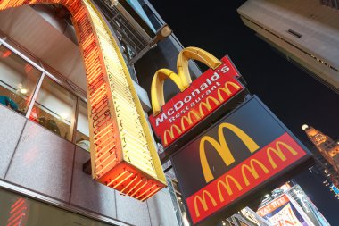 New York'ta McDonald's Restoran