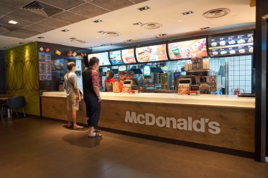 McDonald's Restoran içinde
