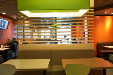 McDonald's Restoran içinde