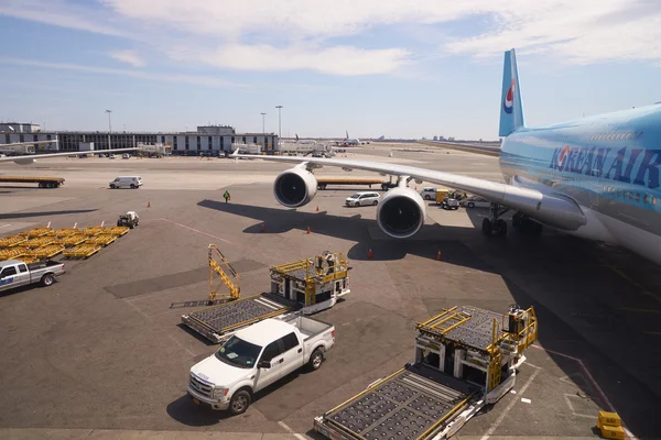 대 한 항공 A380 — 스톡 사진