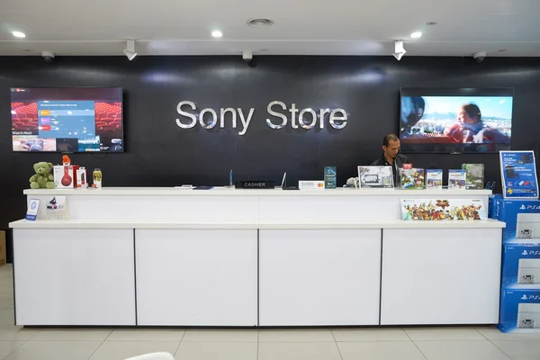Sony Store w centrum handlowego Suria Klcc — Zdjęcie stockowe