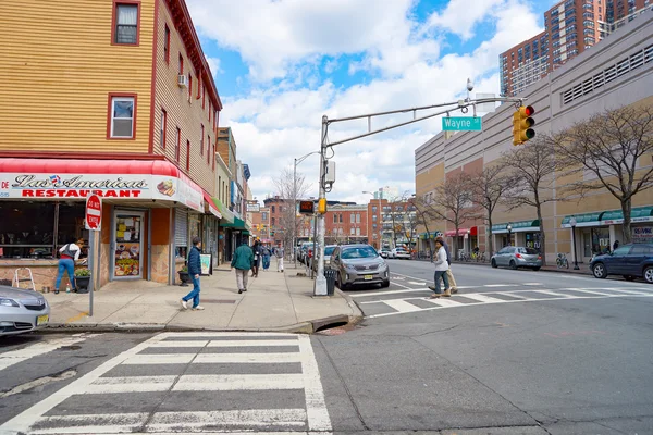 Jersey City at daytime — Stock Photo, Image