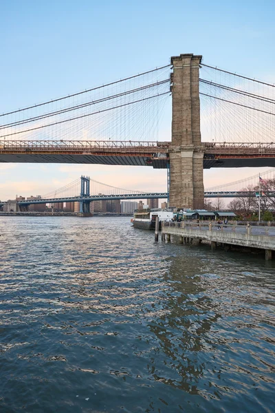 Vue du pont de Brooklyn — Photo