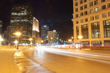 Chicago gece zaman