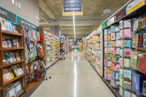 Mercado de Alimentos Inteiros — Fotografia de Stock