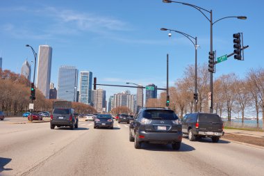 Chicago trafik gündüz