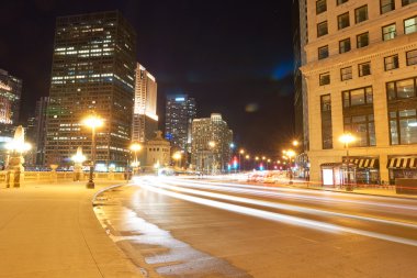 Chicago gece zaman