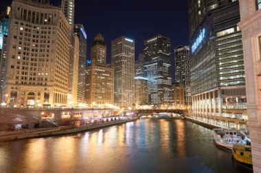 Chicago gece zaman