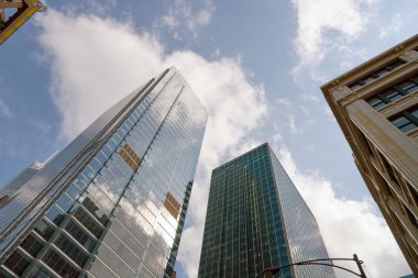 gündüz Chicago'da binalar