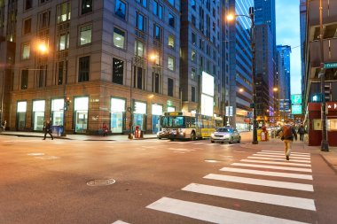 Chicago sokak akşam