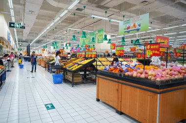 Çin'de Walmart mağaza