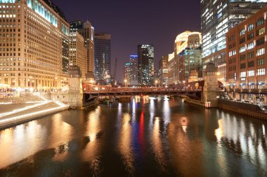 Chicago gece zaman