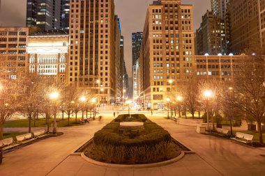 Chicago gece zaman