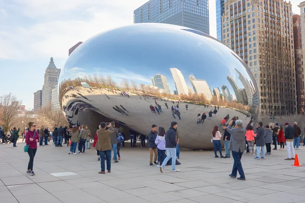 Cloud Gate overdag — Stockfoto