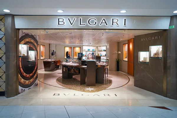 Bulgari áruház Hong Kong — Stock Fotó