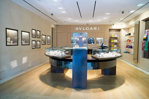 Bulgari tárolja a Jfk Airport — Stock Fotó