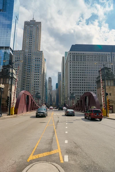 Chicago centro di giorno — Foto Stock