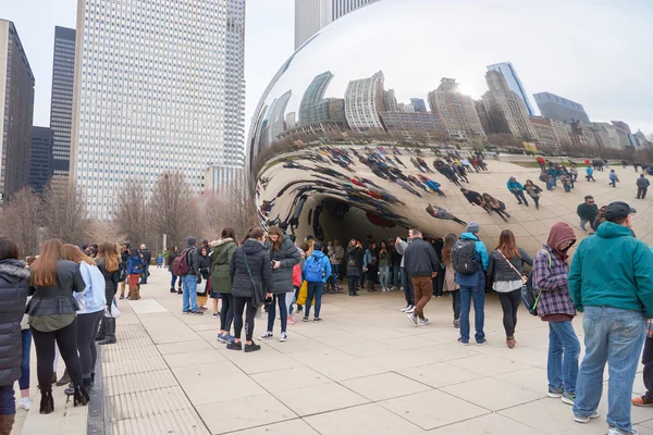 Cloud Gate durante el día —  Fotos de Stock