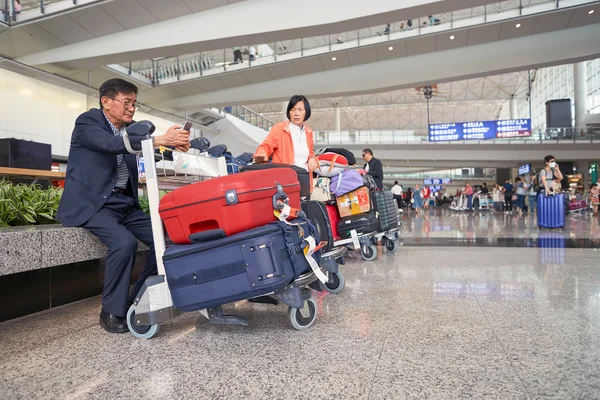 Flughafen Hongkong — Stockfoto