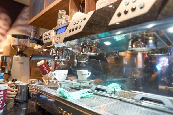 Εσωτερικό του Costa Coffee — Φωτογραφία Αρχείου