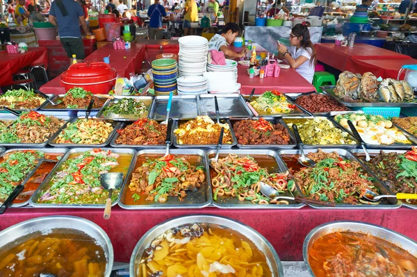 Straatmarkt in Pattaya — Stockfoto