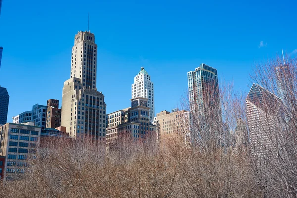 Vista del centro de Chicago — Foto de Stock