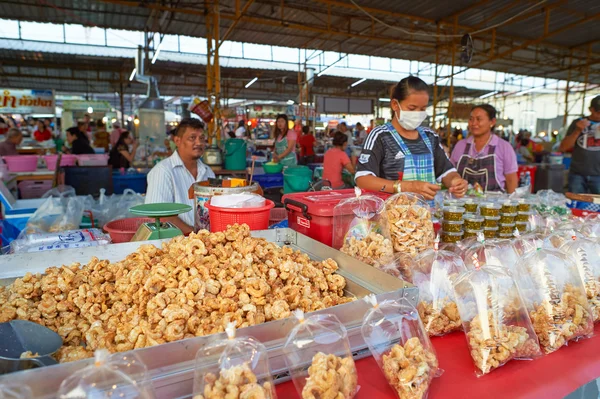 Mercado de rua em Pattaya — Fotografia de Stock