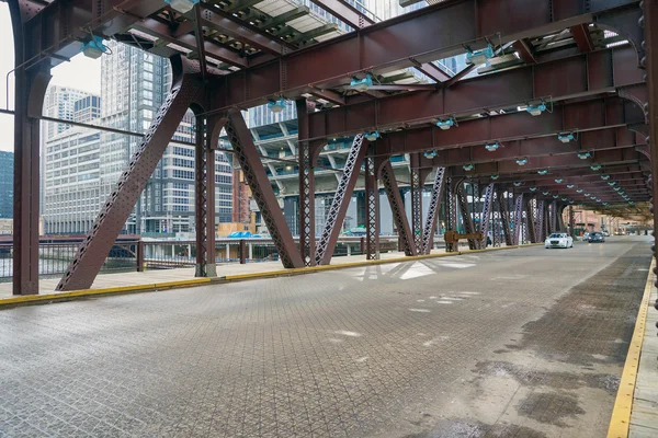 Vista del puente en Chicago — Foto de Stock